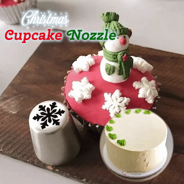 CakeNozzle™ Kerstgebak Set | Vandaag 50% korting