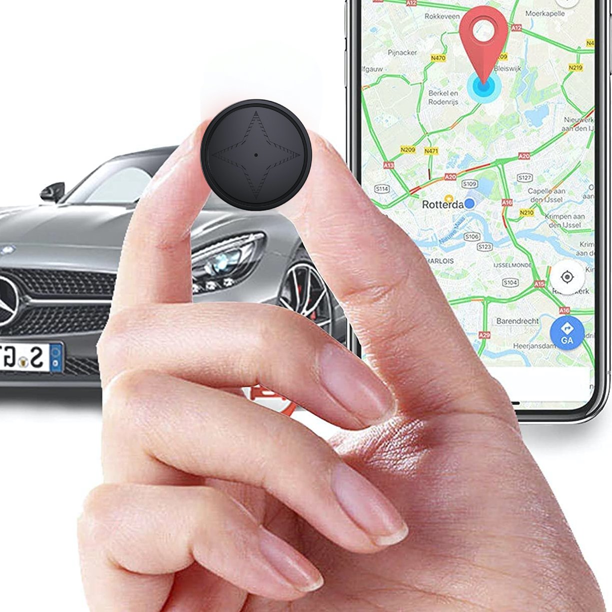 TrackMe™ GPS tracker in miniformaat