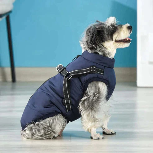 PupTrend™ DualShield hondenjas met harnas